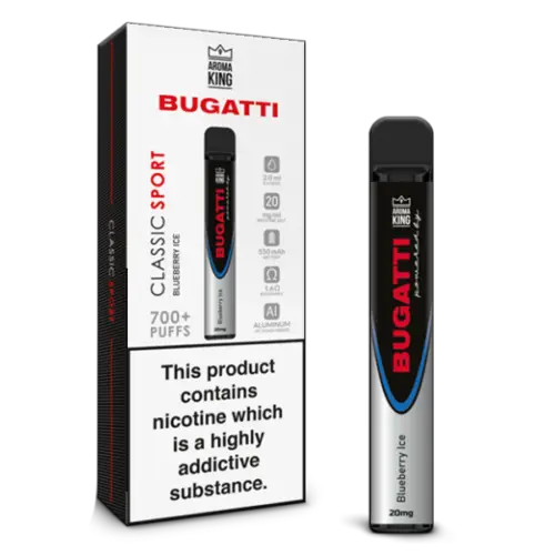 Bugatti Vape CLASSIC SPORT 700 - Blueberry Ice