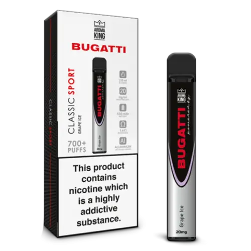 Bugatti Vape CLASSIC SPORT 700 - Grape Ice